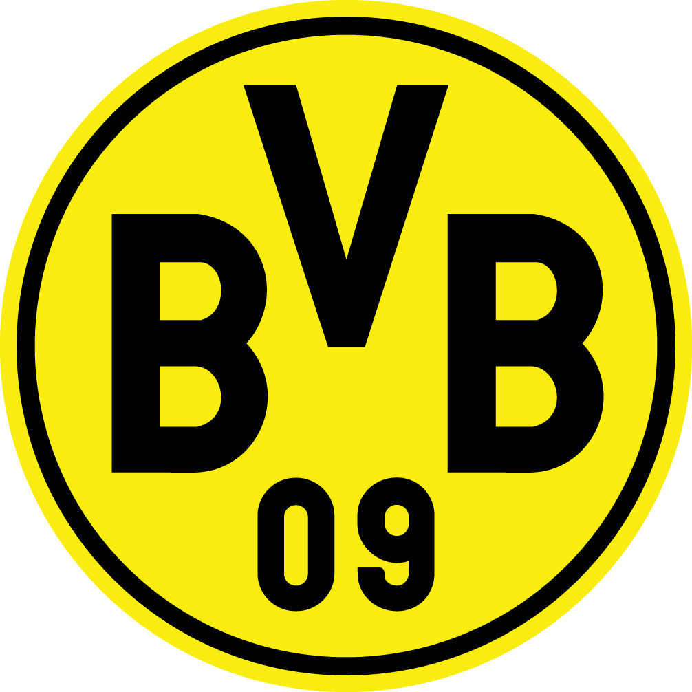 Спорт Футбол Логотип футбольный клуб "BV Borussia 09 Dortmund" обои рабочий стол