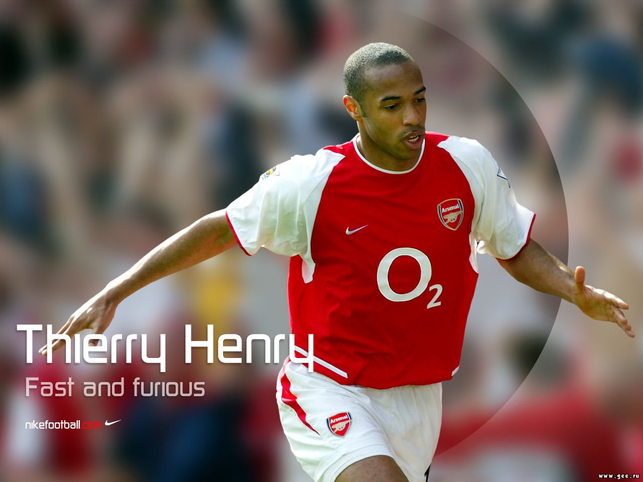 Спорт Футбол Тьерри Анри (Thierry Henry) обои рабочий стол