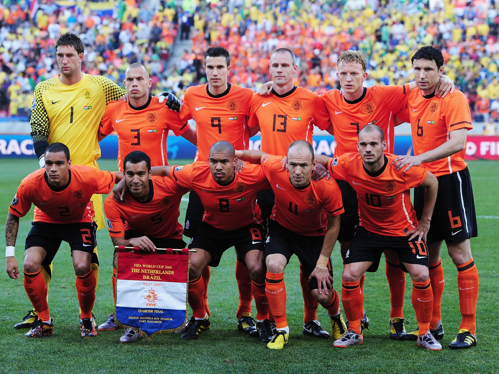 Спорт Футбол Сборная Голландии по футболу обои рабочий стол