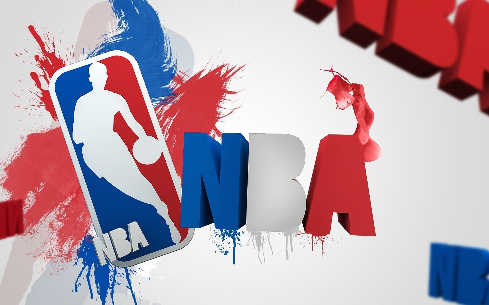 Спорт Баскетбол Логотип Nba обои рабочий стол