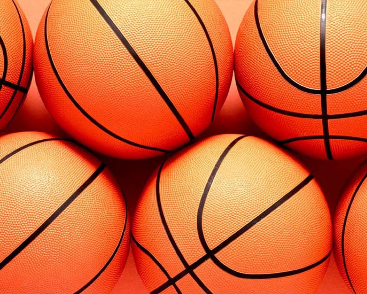 Спорт Баскетбол мячи, баскетбольные, оранжевые, полоски обои рабочий стол