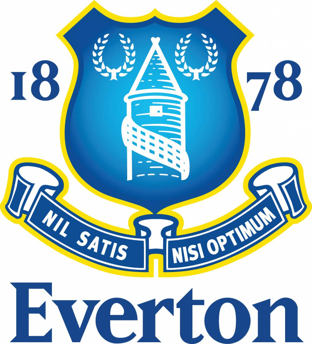 Спорт Футбол Логотип футбольный клуб "Everton FC" обои рабочий стол