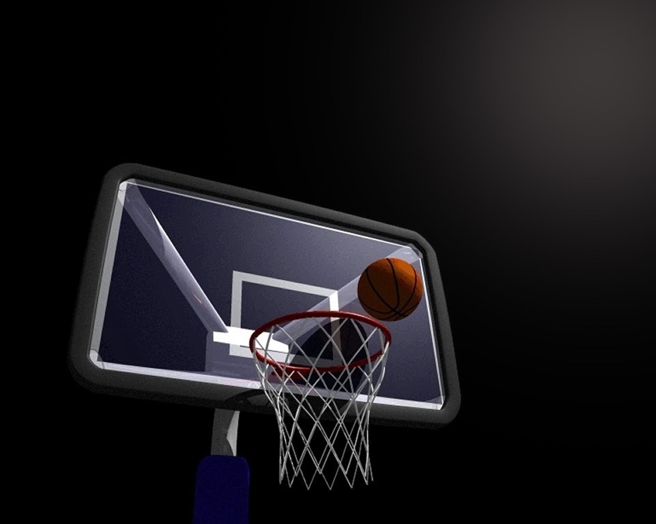 Спорт Баскетбол мяч, корзина, щит, графика обои рабочий стол